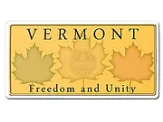 Vermont USA Deko PKW-Kennzeichen
