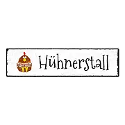 Türschild Hühnerstall