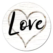 Vintageschild mit Wunschtext