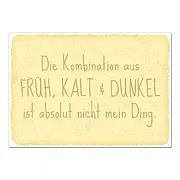 Vintage Schild mit individuellem Wunschtext