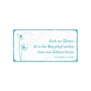 Vintageschild mit Lieblingsspruch