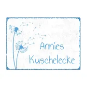 Vintageschild mit Pusteblumen