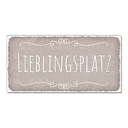 Vintage Schild als Geschenk