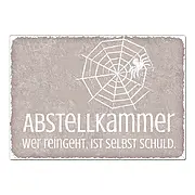 Türschild im Vintagelook