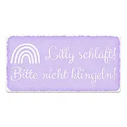 Türschild Baby schläft