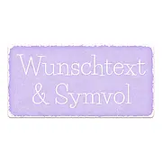 Vintage Schild mit Wunschtext