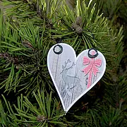 Beispiel Deko Weihnachtsschild