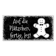 Weihnachtsdeko Auf die Plätzchen , fertig, los!