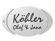 Türschilder aus Edelstahl