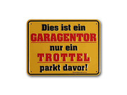 Funschild -Wer hier parkt Fährt auf Felgen weiter!- - Hausnummern