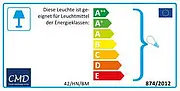 Elegante Außenwandleuchte als Hausnummer aus Edelstahl mit Bewegungsmelder 