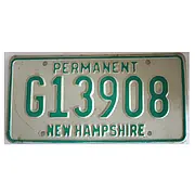 US-Kennzeichen New Hampshire