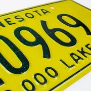 US Nummernschild Minnesota - original Nummernschild aus den USA 