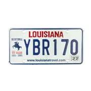 USA Nummernschild Louisiana