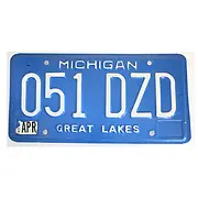 US Kennzeichen Michigan