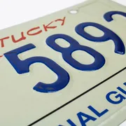 US Nummernschild Kentucky 