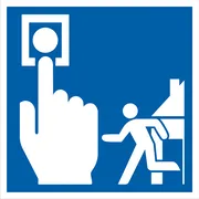 Brandschutz-​Hinweisschild »Hausalarm« 