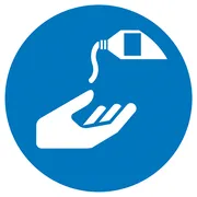 Gebotsschild »Hautschutzmittel benutzen« 