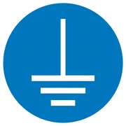 Gebotsschild »Vor Benutzung erden« 