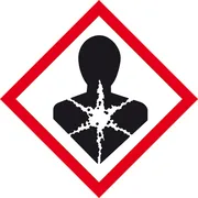 GHS-​Gefahrenpiktogramm »Symbol 08: Gesundheitsgefahr« 