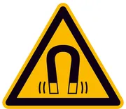 Warnschild »Warnung vor magnetischem Feld« 