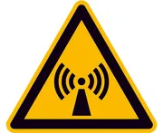 Warnschild »Warnung vor nicht ionisierender Strahlung« 
