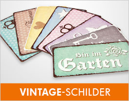 Vintage Style Schilder