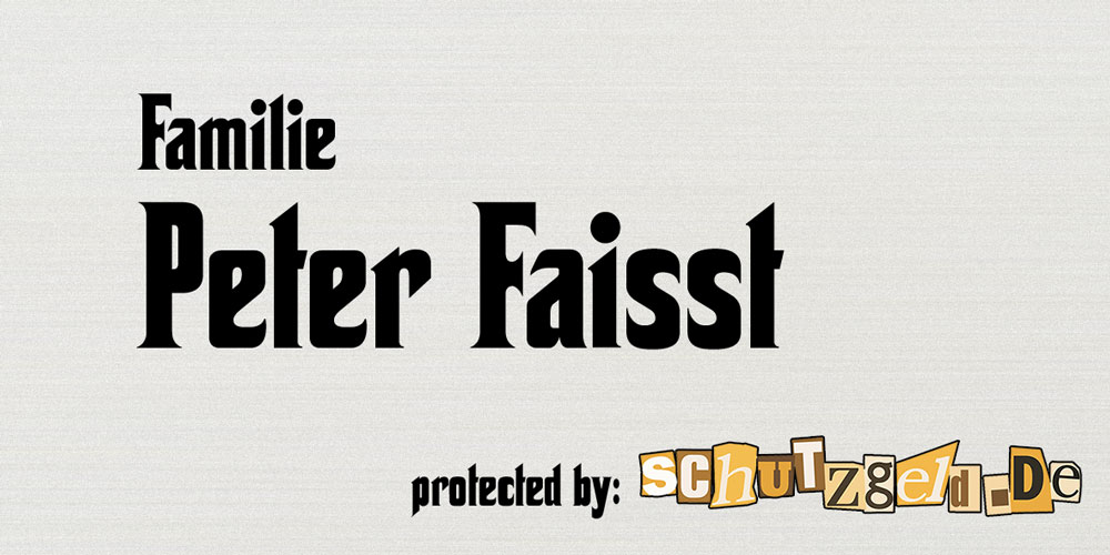 Grafikschild mit Wunschmotiv