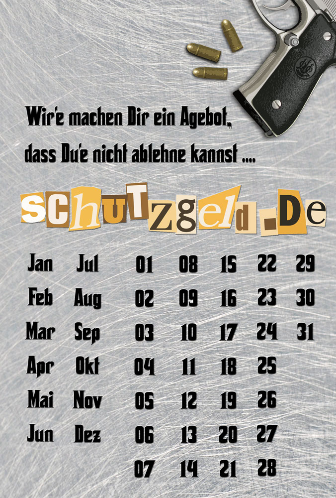 Grafikschild mit Wunschmotiv