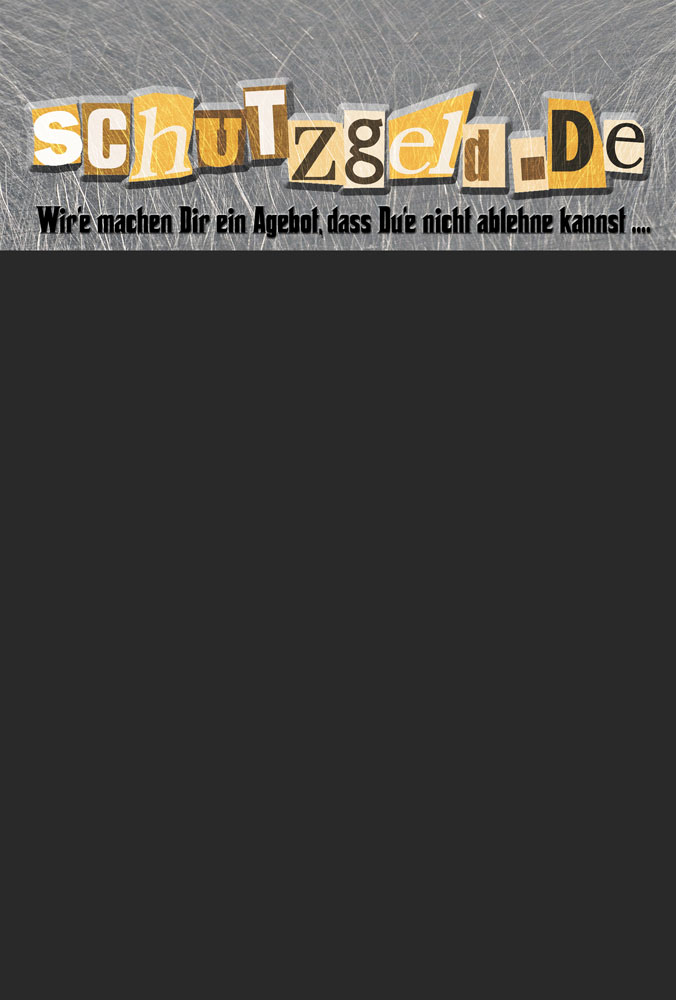 Grafikschild mit Wunschmotiv