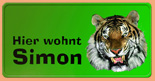 Grafikschild mit Wunschmotiv
