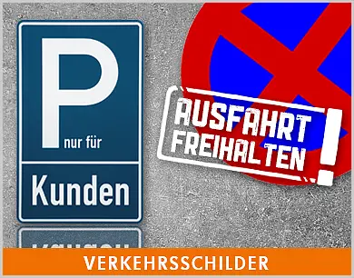 Parkplatzschilder