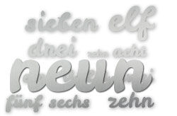 Schriftart Leckerli