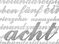 Schriftart Script